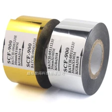 5 Pcs/set SCF-900 Thermal Printer Ribbon Ink Thermal Transfer Ribbon Code Tape 