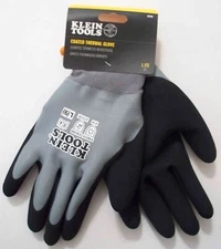 Klein Tools Winter Cold Weather Dipped Knit Gloves - L - 60389 - Combo Ship