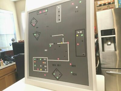 StAr TrEk prop Tos Enterprise engineering panel 1 lcars computer EXCELLENT Yes