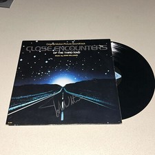 JOHN WILLIAMS COMPOSER signed autographed CLOSE ENCOUNTERS VINYL BECKETT BAS COA