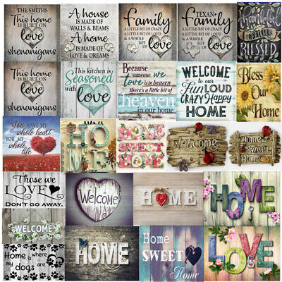 DIY 5D Diamond Painting Full Drill Letters Cross Stitch Pictures Kits Home Decor