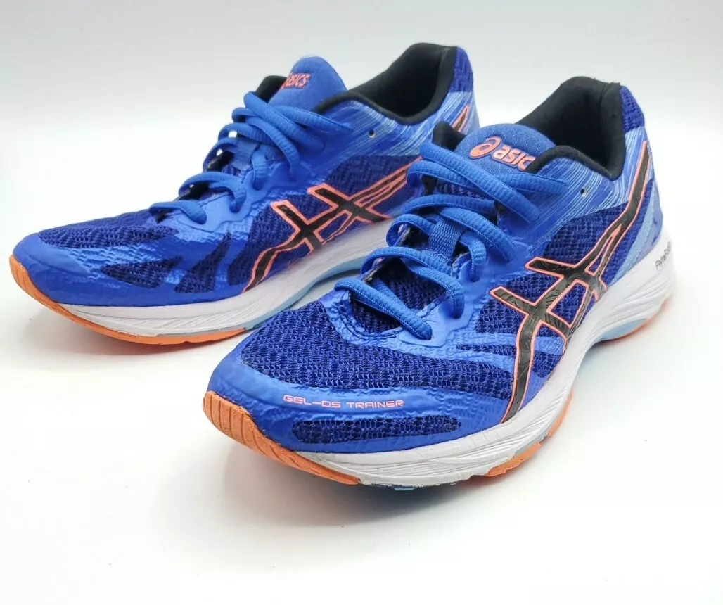 zelf Zending Minimaal Asics Women Sz 7 Gel DS Trainer 22 Blue Orange Run Jog Gym Sneakers T770N  GUC | eBay