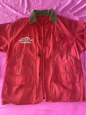 Vtg Ralph Lauren Polo Sportsman Hunting Jacket Corduroy Collar