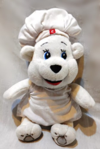 VINTAGE SELTENE BABYBÄR BROT PLÜSCHTIER MASKOTTCHEN WERBUNG ARGENTINISCHE FIGUR - Bild 2 von 4