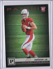 2018 Panini Football Bronze Knight Canvas Rookie #305 Josh Rosen Cardinals SSP