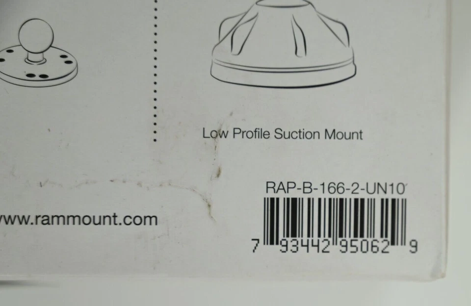 RAM Mount Universal X-Grip IV Lite Suction Cup Mount RAP-B-166-2-UN10 - Image 3 of 3