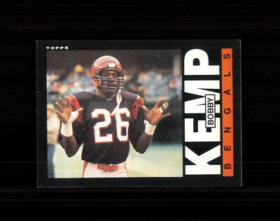 1985 Topps Football #217 Bobby Kemp RC Cincinnati Bengals | eBay