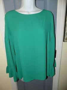 loft green blouse