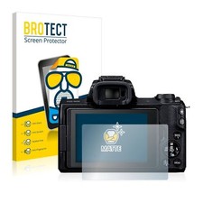 Canon EOS M50 Mirrorless, 2 x BROTECT Matte Screen Protector, anti-glare