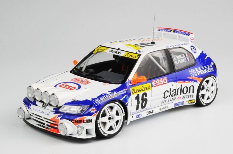 【新品】nunu Peugeot 306 Maxi EVO2 1/24 NuNu Models 1/24 Peugeot 306 Maxi review - YouTube