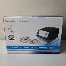 Hammacher Schlemmer DIGITAL PHOTO CONVERTER, 3x5, 4x6, 5x7, Scan To Digital File