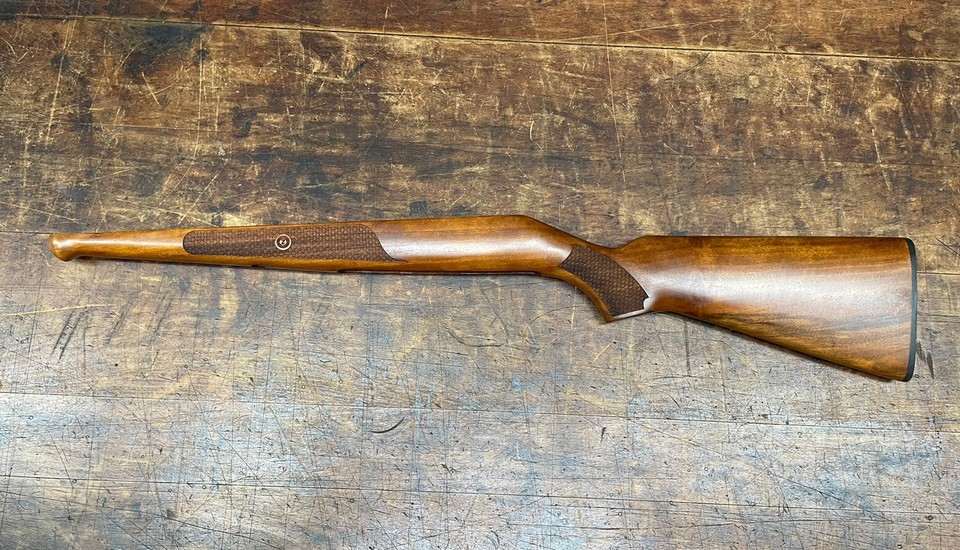 CZ 452 WOODEN RIFLE STOCK W/ FLAME PATTERN AND LOGO | eBay
