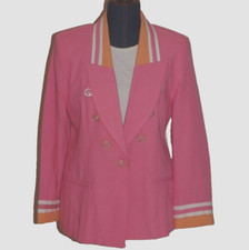 City Girl By Nancy Bolen, Pink Fully Lined Jacket, Size 6 Us