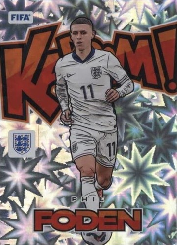 2018 Panini Donruss Soccer Press Proof Red #179 Phil Foden RC