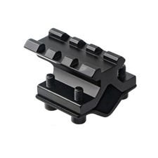 Adattatore binario montaggio canna per convertitore torcia mirino 20 mm Picatinny/wea...