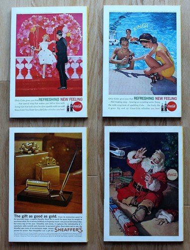National Geographic 1962; February, June, November, December. Coke Ads; U Pick - Picture 2 of 3