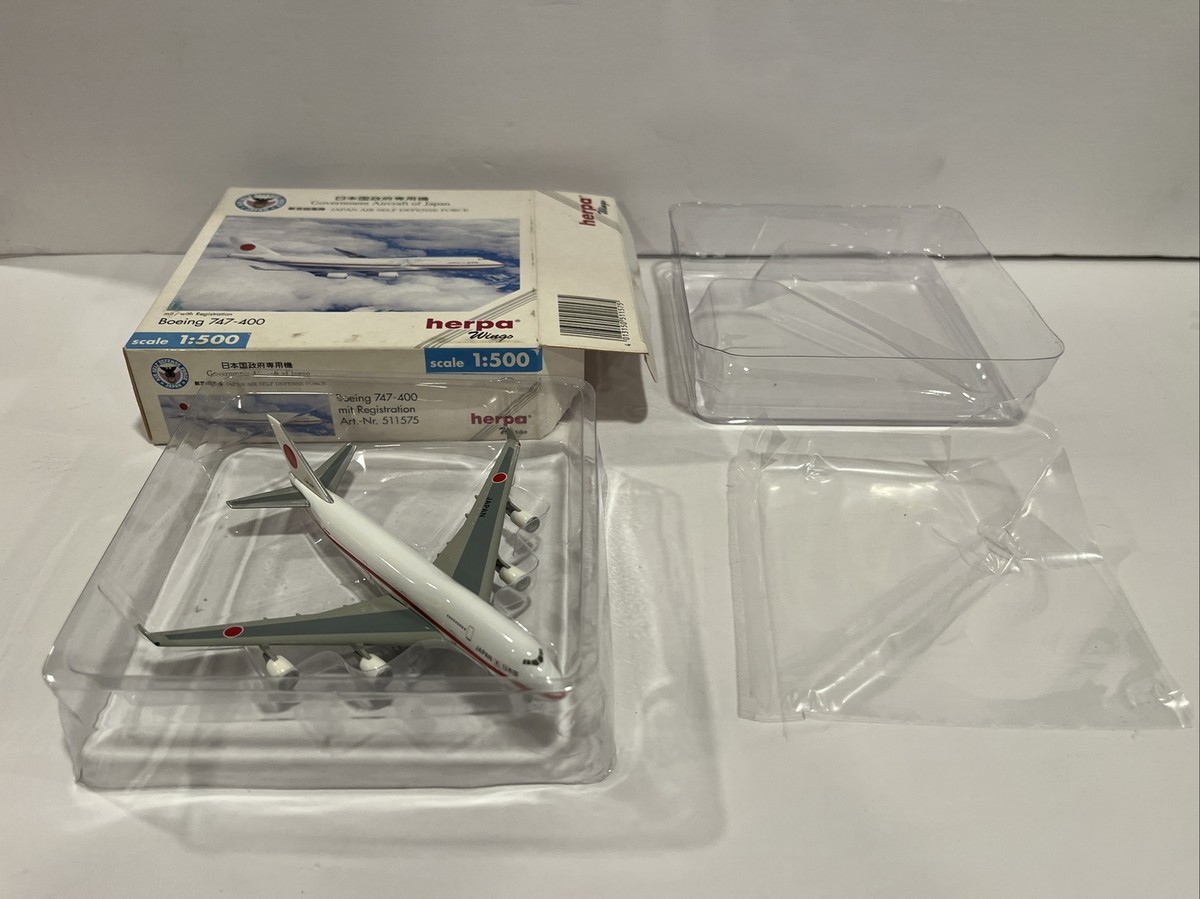 1:500 Herpa Government Japan Air Self Defense Boeing 747 200 Toy