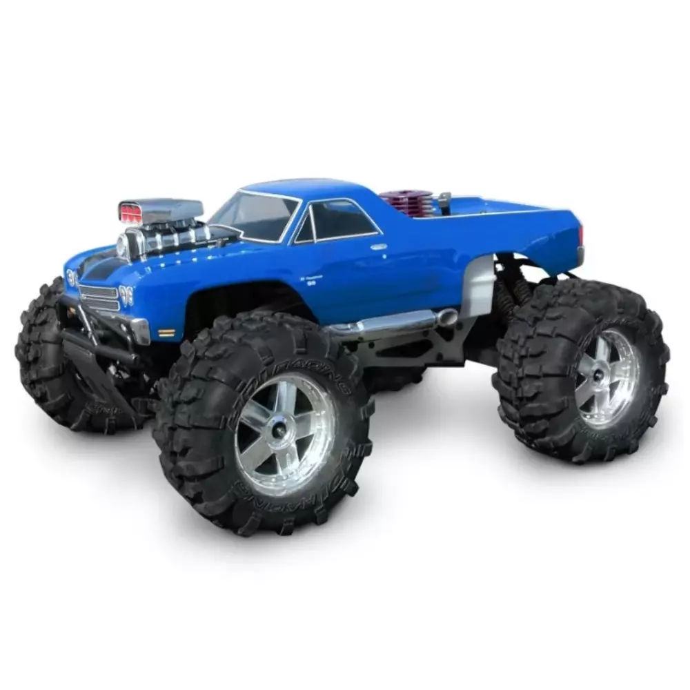 NEW HPI Savage Flux HP T Maxx Chevy El Camino SS Clear Body 7177