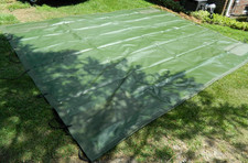 TARPAULIN MILITARY COVER EXTREME DUTY APPROX. 14FT X11FT