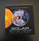 2025 American Eagle 1 oz Silver Journey's End Solar System Series Completer Coin
