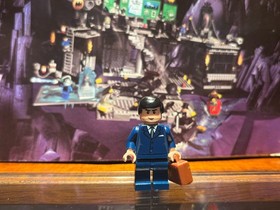 LEGO&reg; Bruce Wayne Minifigure: From 7783 - Original First Wave (2006) - bat013