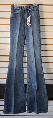 Zendaya x Tommy Hilfiger High Waist Bootcut Flare Loose Leg Jeans Size 25/32 NWT