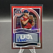 Vaughn Neckar 2024 Panini Stars And Stripes USA Auto National Red /65