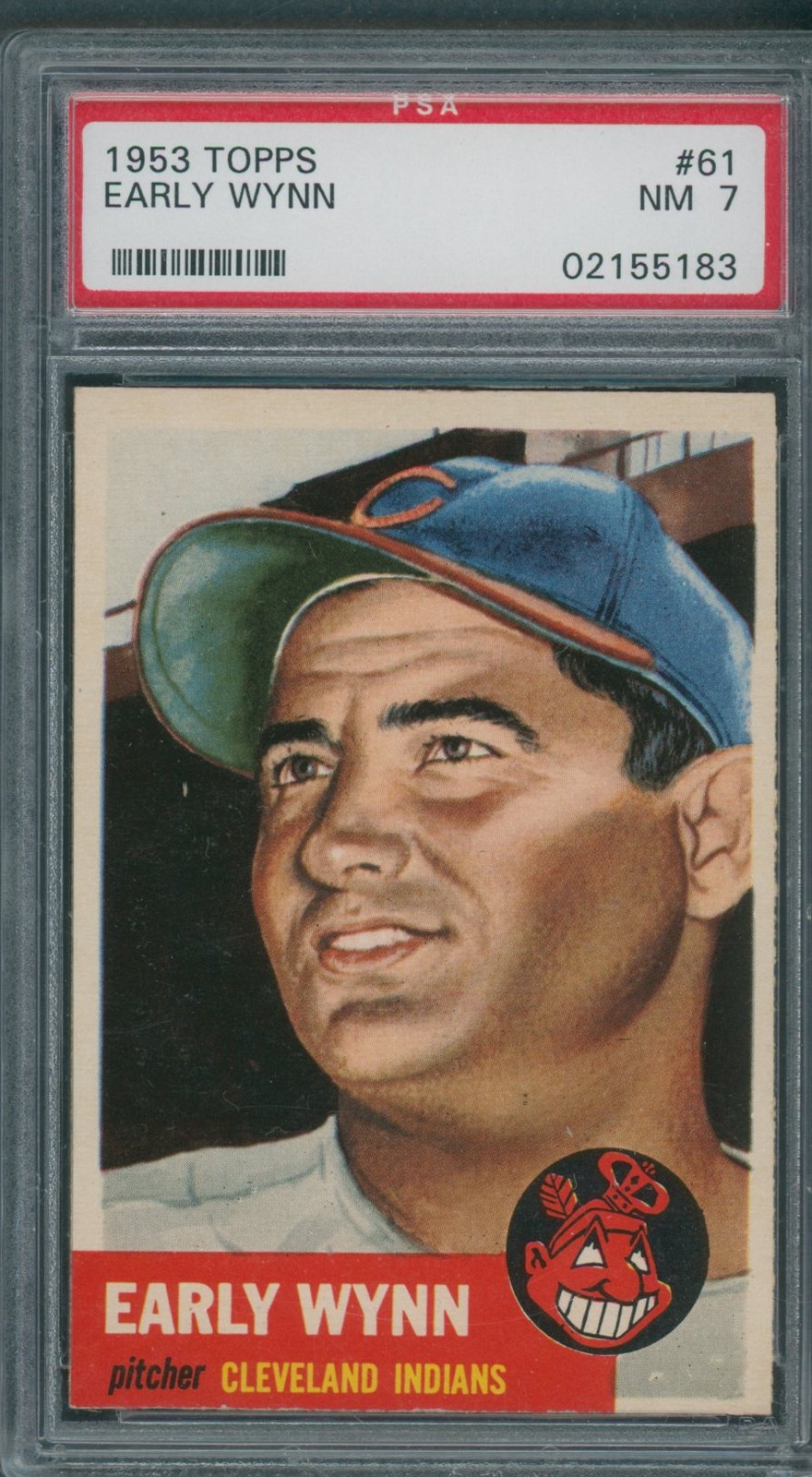 1953 Topps #61 Early Wynn PSA NM 7 *5183