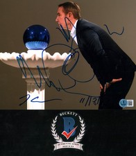 Jeff Koons Signed Autograph 8x10 Photo Iconic Balloon Animal Artist w/ BAS COA