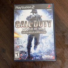 Call of Duty: World at War - Final Fronts (Sony PlayStation 2, PS2) Complete