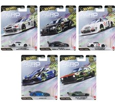 Hot Wheels 2026 Aero Styles Car Culture Complete Set Of 5 Cars