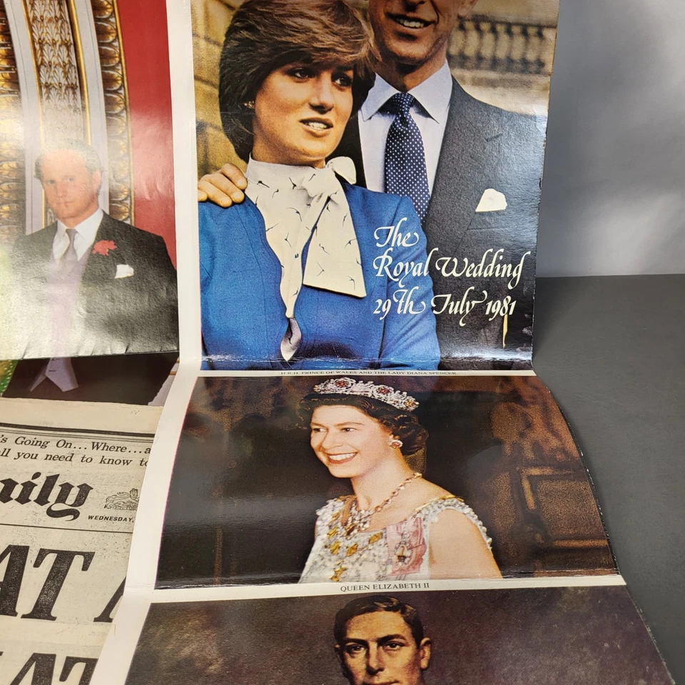 Royal Wedding Magazine Bundle 1981 + Royal Family Poster Souvenir Issue Joblot - Image 3 of 4