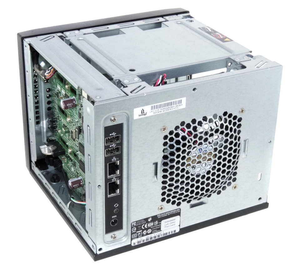 NAS IOMEGA StorCenter IX4-200d NAS 0GB Marvell 88F6281 1.2Ghz 512MB DDR2 - Bild 3 von 3