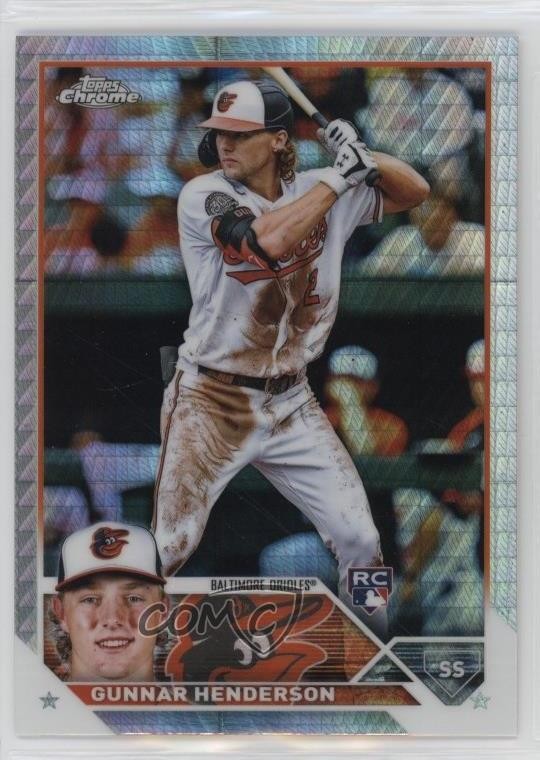 2023 Topps Chrome Prism Refractor Gunnar Henderson #2 0ok8
