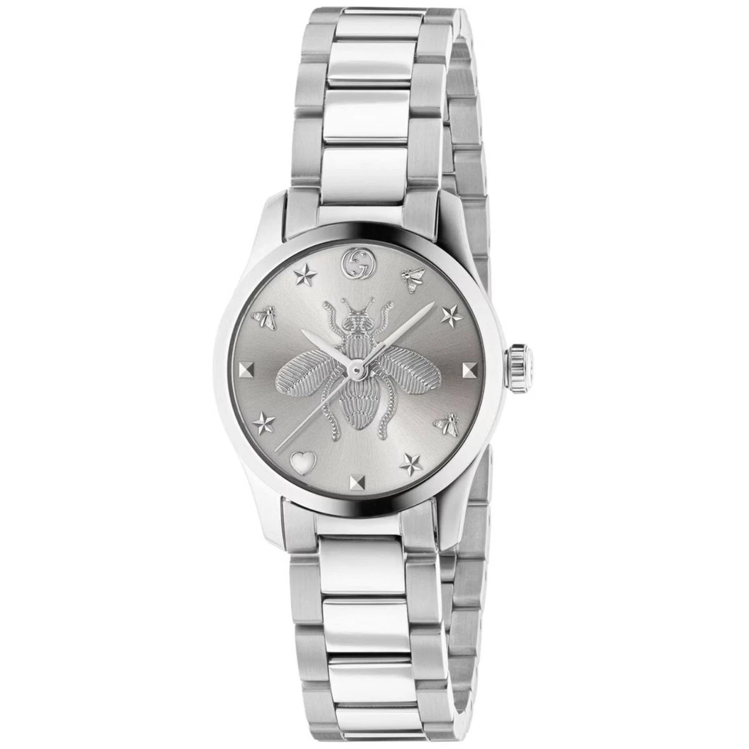 Montre femme Gucci G Timeless cadran argenté   YA1265045