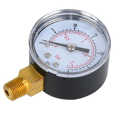 (0-30psi 0-2bar)1/8 BSPT Manometer Manometer 1/8 zoll BSPT Druck
