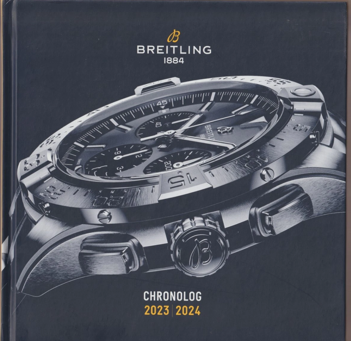 Catálogo Breitling Chronolog 2023/2024 tapa dura. Octubre 2023