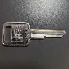 Curtis Car Automotive Automobile Key GM B-48 A Uncut Unused