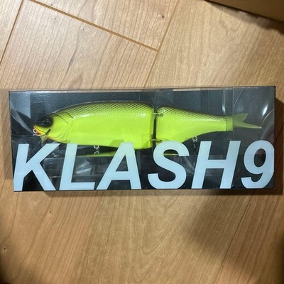 DRT SUPEX KLASH9 Mid Black Back Chart Angelköder Fliegenhartköder Big Baits