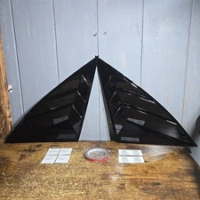 For Hyundai Tucson 2022-2024 Glossy Black Side Vent Window Scoop Louver Quarter