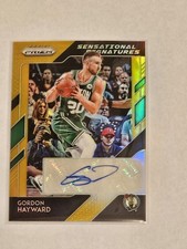 2018-19 Panini Prizm Sensational Signatures Autograph Gordon Hayward /10 Celtics
