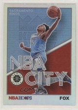 2019-20 Panini NBA Hoops Premium Stock NBA City Holo De'Aaron Fox #29 1q9