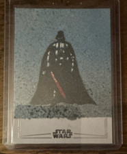 Topps Star Wars Sketch Autographed Card Darth Vader Zach Watson Original