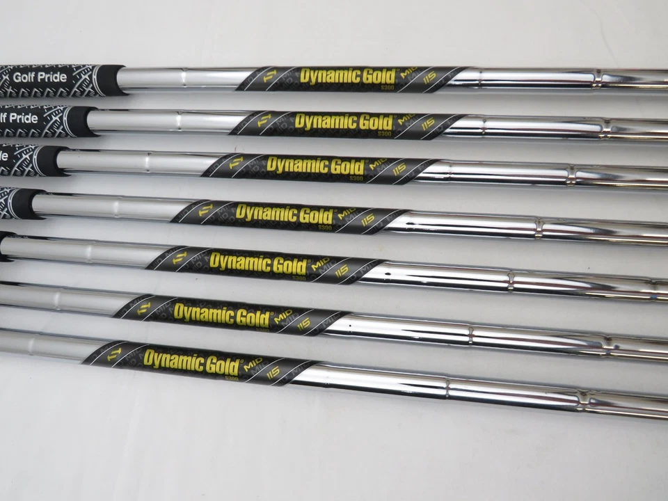 New LH Wilson Staff Model CB Iron Set 4-PW Dynamic Gold Stiff Flex Steel Shafts* - Image 4 of 4