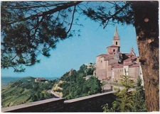 RIPATRANSONE - ASCOLI PICENO - PANORMIC VIEW WITH THE CATHEDRAL - TRIP.-97117