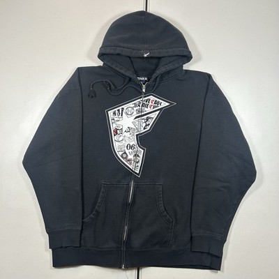 Vintage y2k Famous Stars and Straps Full Zip Hoodie Sweatshirt