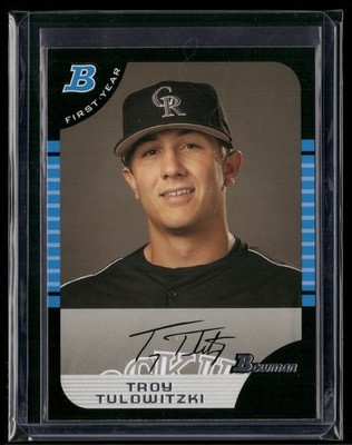 2005 Bowman Draft Picks & Prospects #BDP105 Troy Tulowitzki