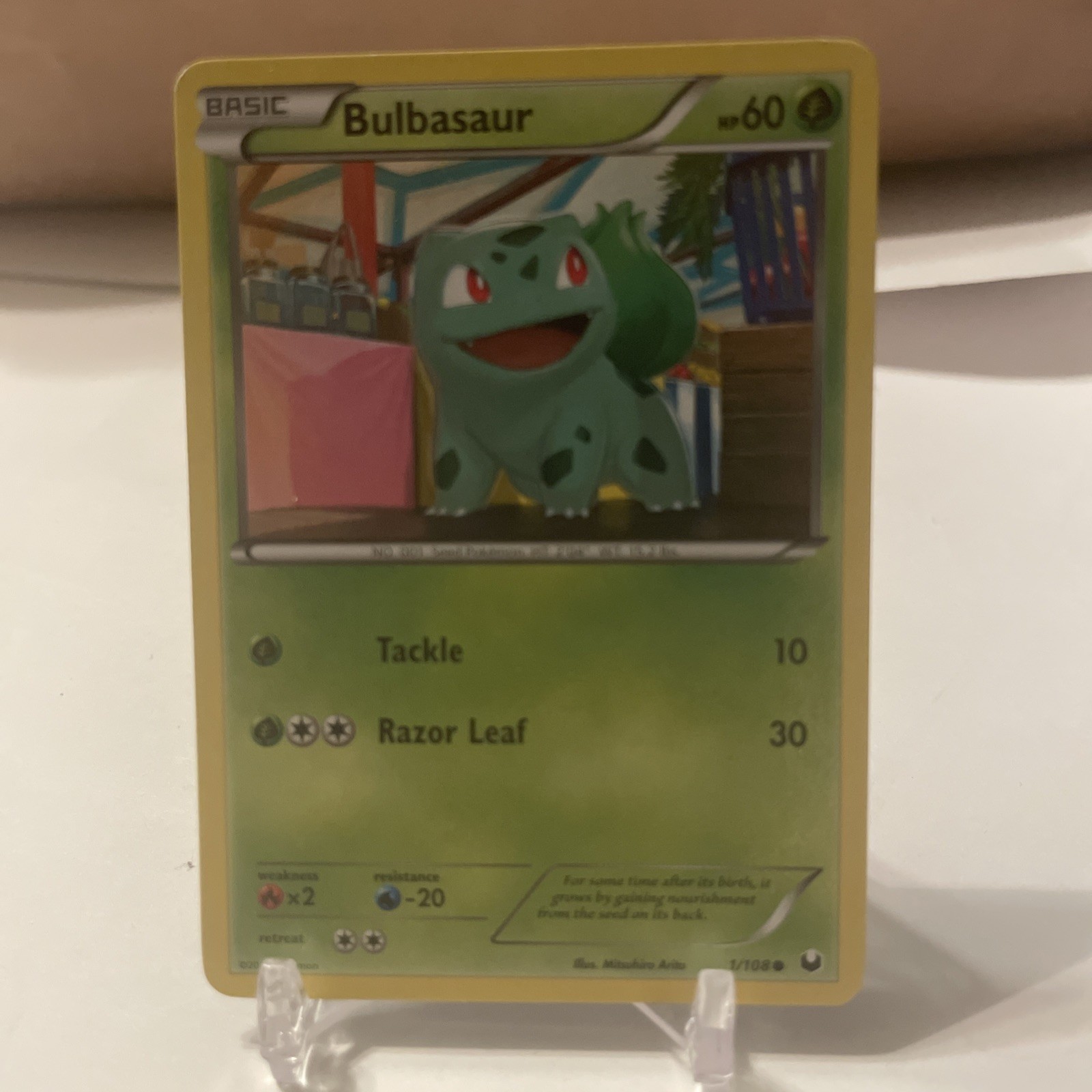 2012 Pokemon BW Dark Explorers 1/108 Bulbasaur