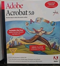 Adobe Acrobat 5.0 - Education Full Version for Windows 22001439