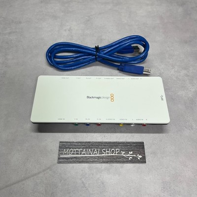 Blackmagic Design Intensity Shuttle für USB 3.0 Videoaufnahme funktioniert...